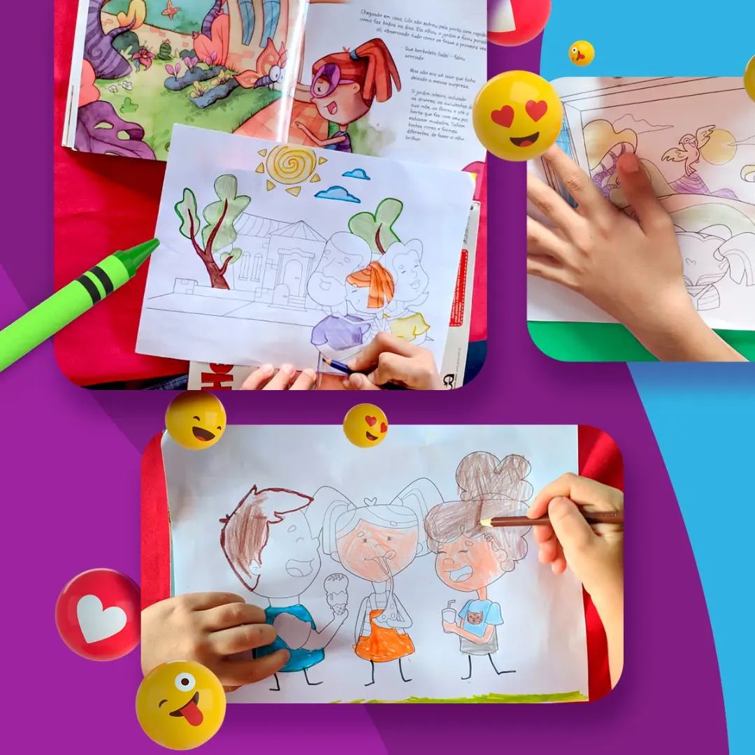 As imagens mais fofas que você vai ver hoje! Quem aí já começou a me colorir? Já teve gente que saiu na frente, arrasta pro lado e fique assim 😍😍😍 que nem eu! #ColorindoLila
.
#QuandoLilaDescobriuSuasCores #Livo #LivroInfantil #Criança #Brincadeiras #Desenhosparacolorir