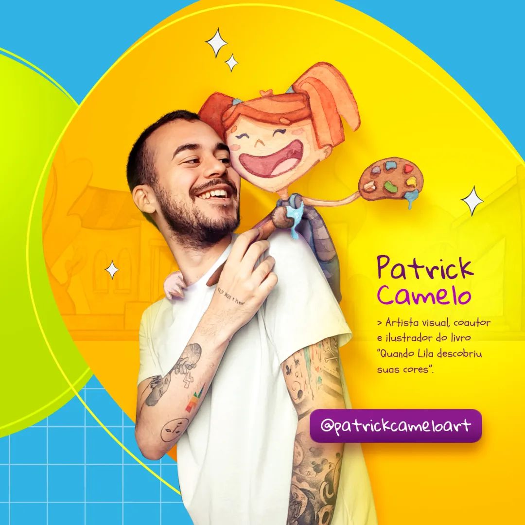 Hoje é o Dia do Escritor (25.07) e também o dia de falar deles que me trouxeram ao mundo. Conheçam aquele que me deu cores.💙🖌
.
✨ Curiosidades ✨
1- Para me criar, meu pai fez váááários rascunhos até chegar nesse rostinho que vocês veem por aqui. 🎨☺️
2- Ele falou que, para pintar todos os desenhos do livro, demorou mais de um ano! 😱
3- A primeira personagem que ficou pronta fui eu e a segunda foi a vovó Rosa. 👧👵
.
Para conferir o trabalho desse escritor, o livro “Quando Lila descobriu suas cores” já está disponível na Amazon. 🤗 #DiadoEscritor #LivroInfantil #Livro #QuandoLilaDescobriuSuasCores #Lila #Criança #Amazon